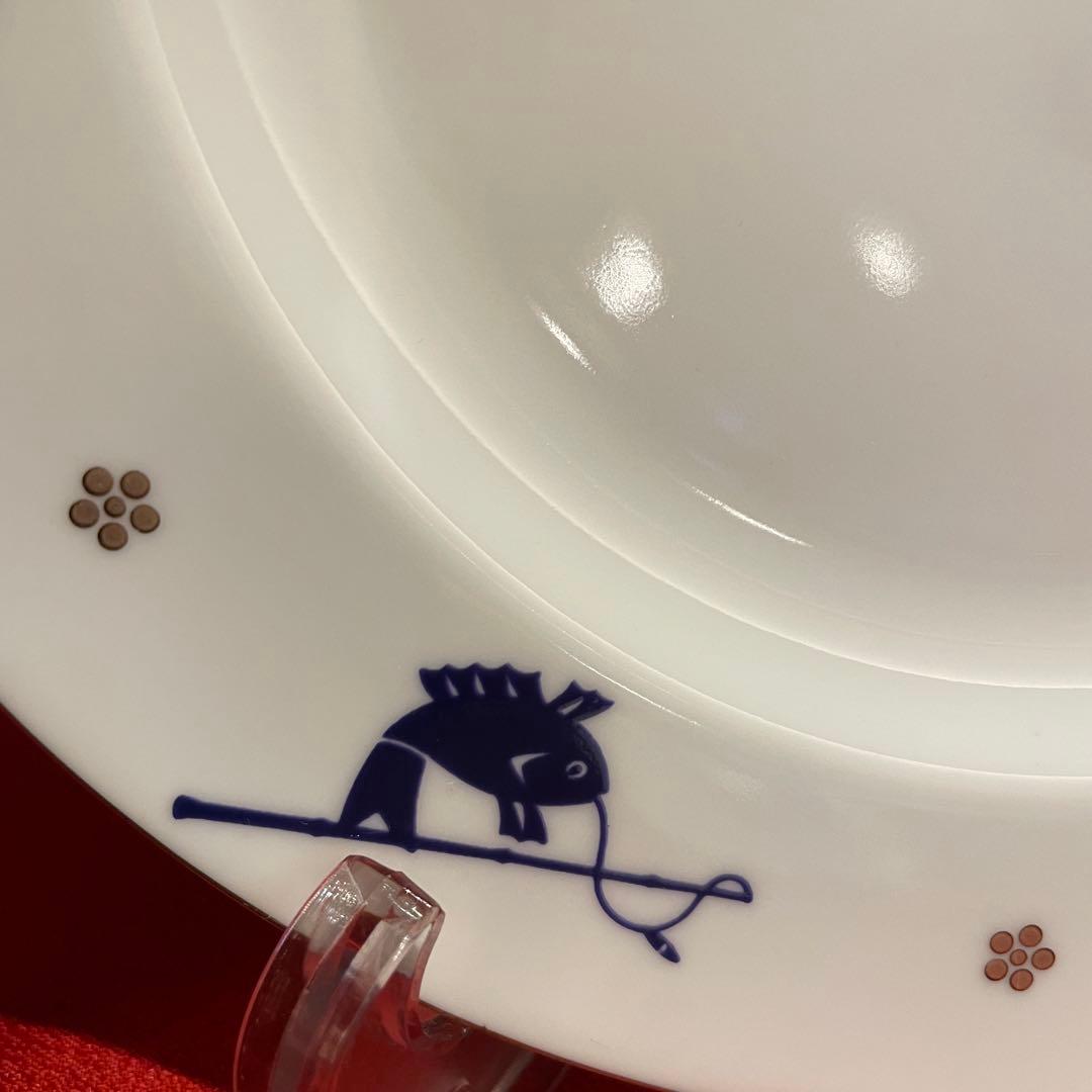 有田焼　賞美堂　其泉窯　ジャポニズム　シルエット　Japan