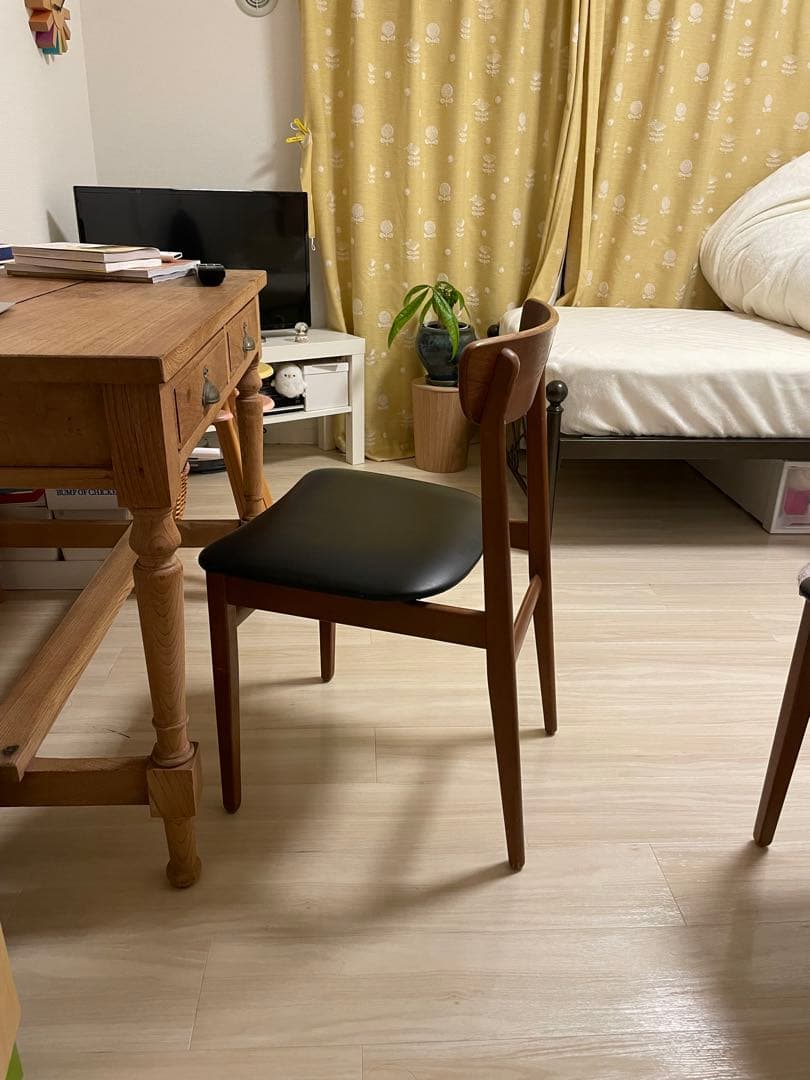 ダークブラウン 木製チェア アンティーク ヴィンテージ ビンテージ