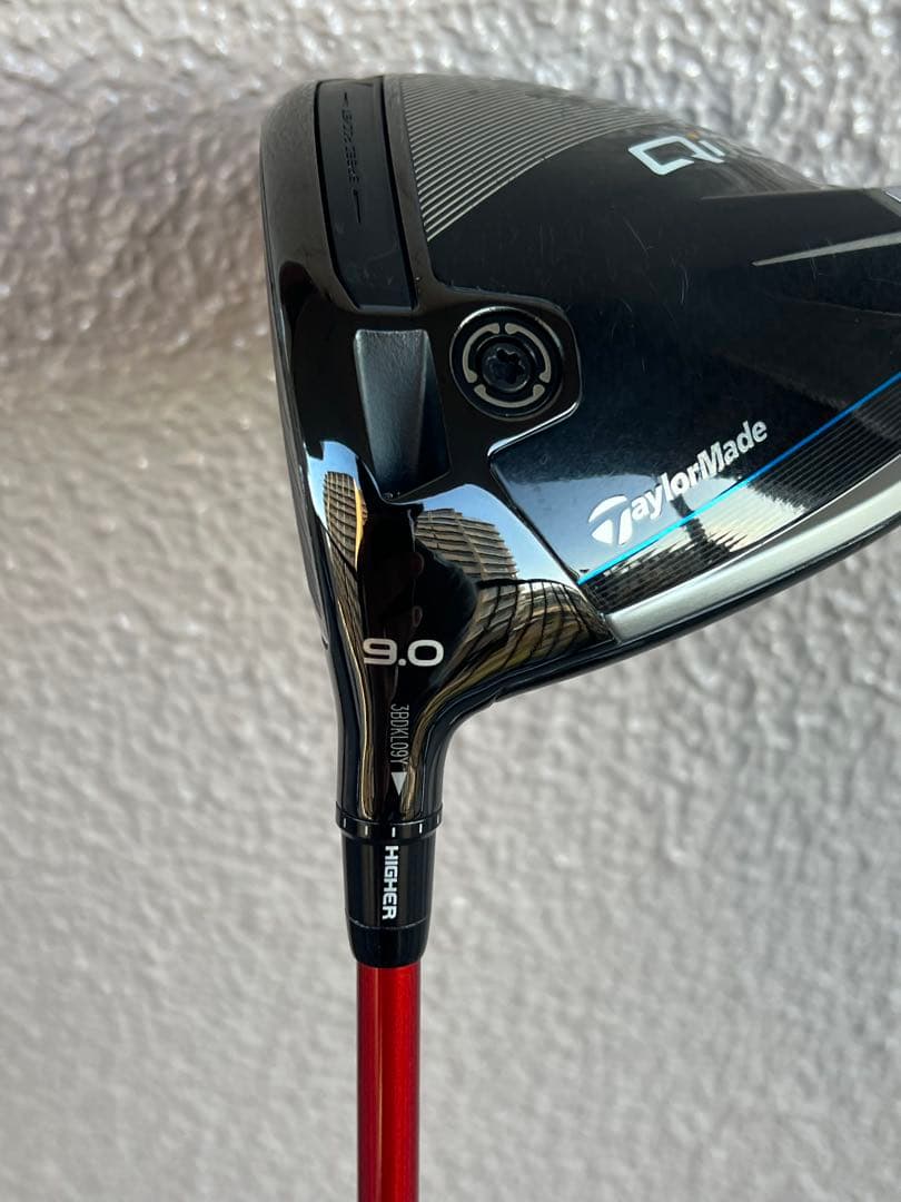 レフティ Qi10 9.0° ベンタスTRレッド7X 45.5インチ 爆飛び