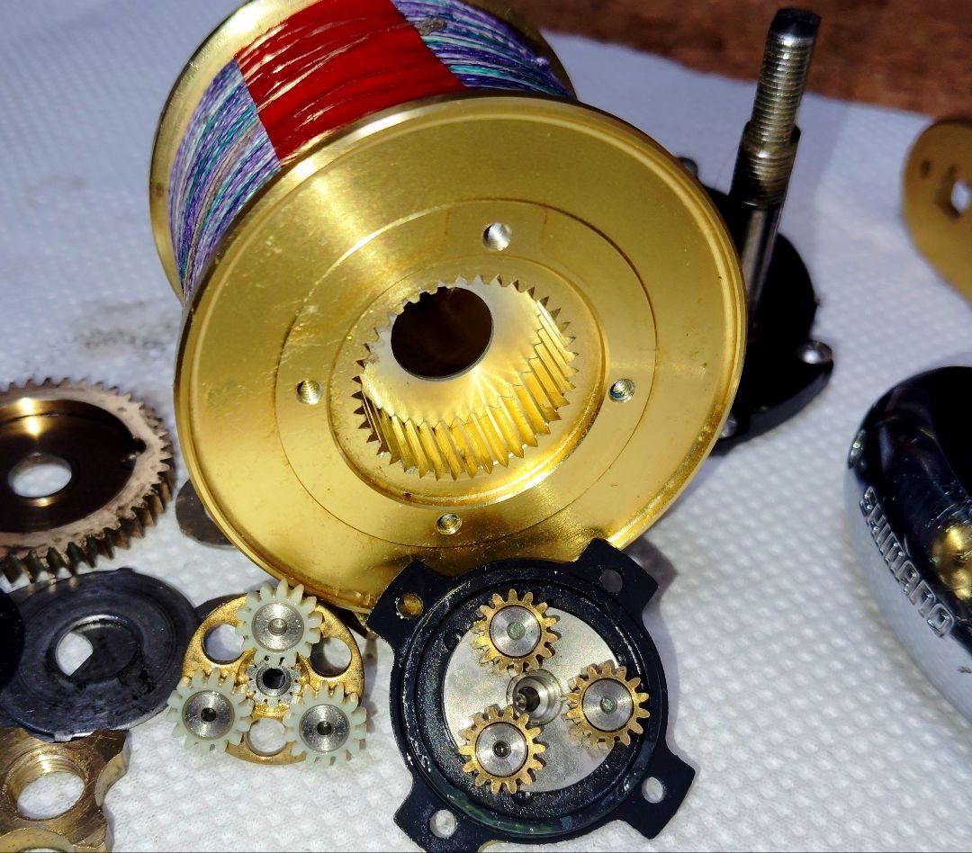 シマノ 電動リール 電動丸 15プレミオ3000 オーバーホールメンテナンス済み