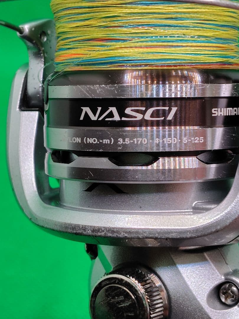 シマノ　SHIMANO　13ナスキー4000HG　スピニングリール