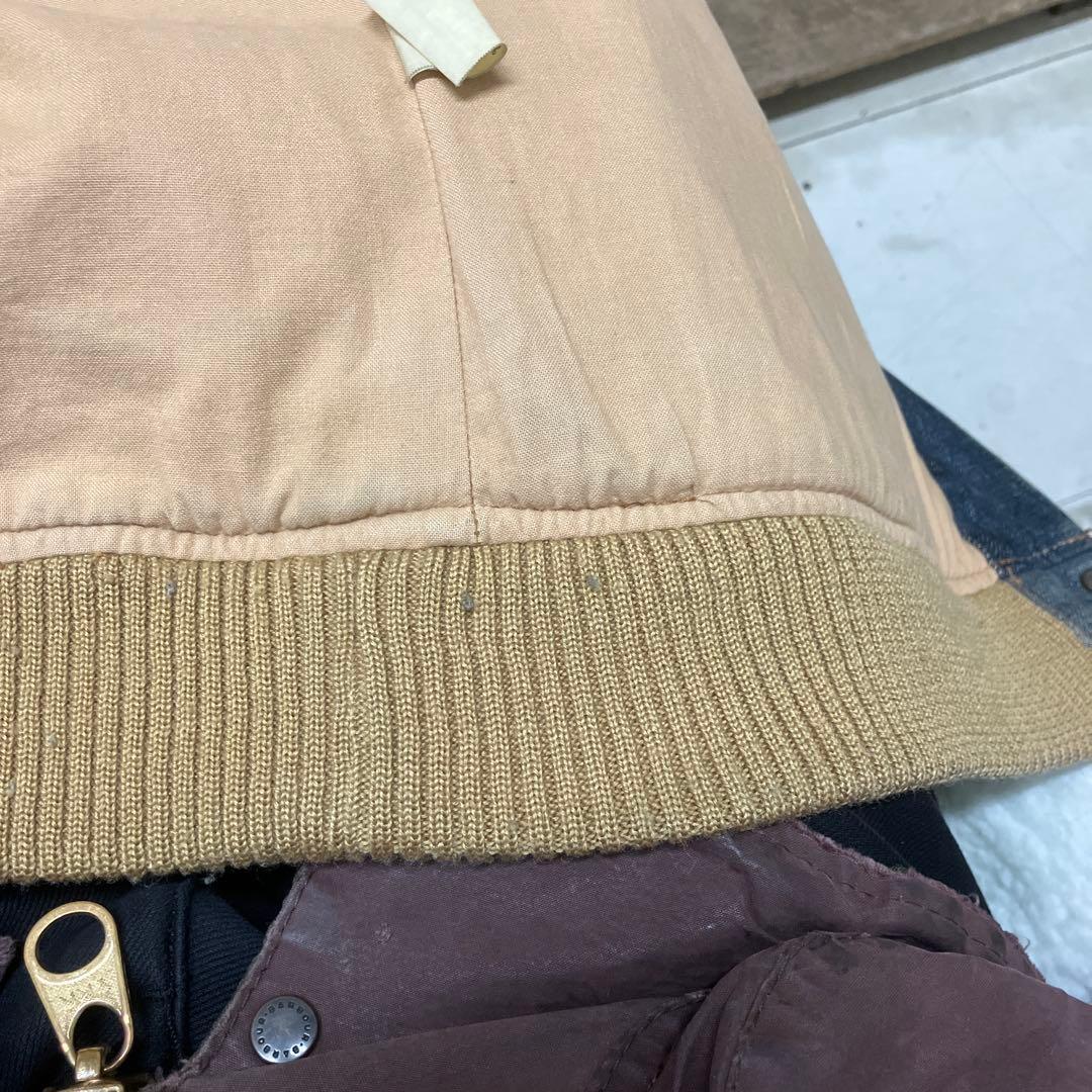 リーバイス　70405 袖レザー　デニムジャケット　L