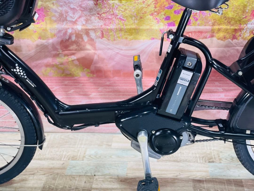 K2155 電動自転車ブリヂストン子供乗せ 20インチ 8.9Ah ブラック