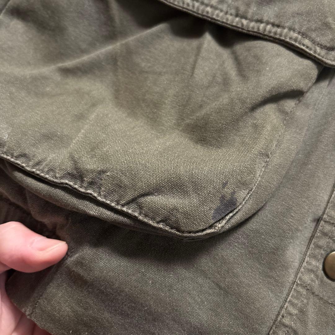 名作　80s Eddie Bauer 黒タグ　ダウンベスト　L vintage