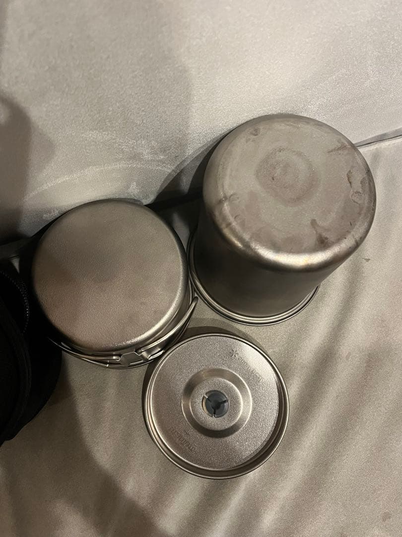 スノーピーク６０周年記念　ソロセットチタン　ケース付き