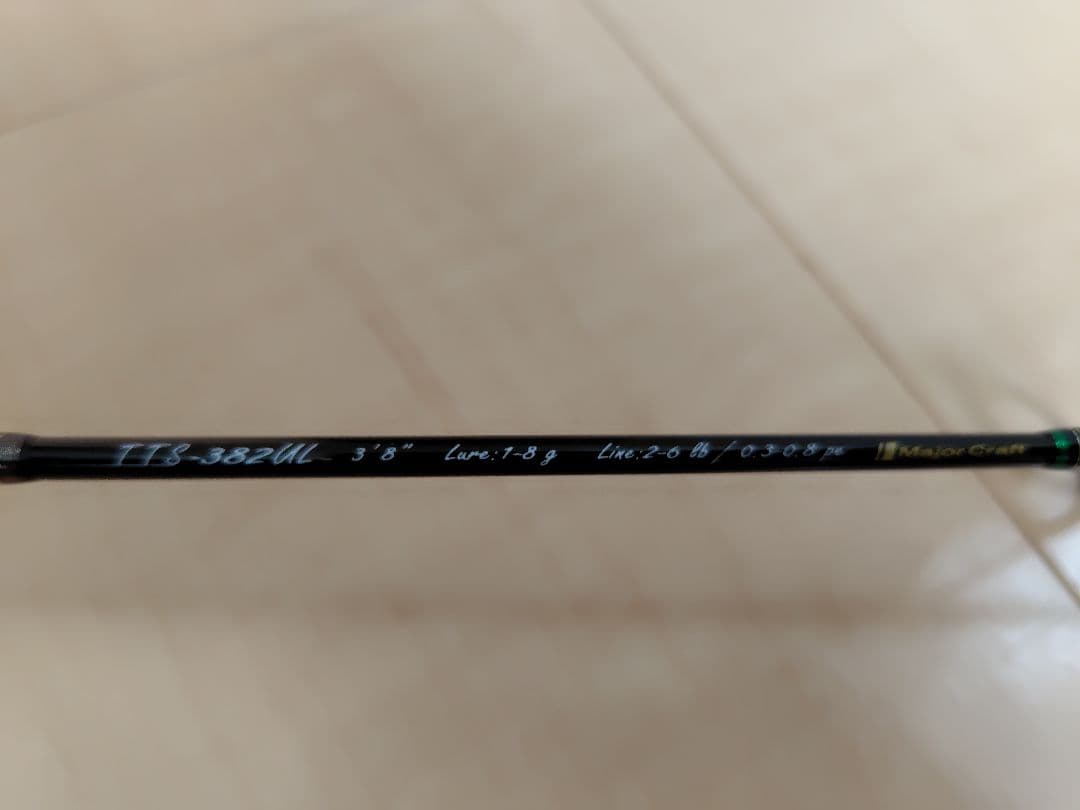 メジャークラフト トラウティーノ TTS-382UL