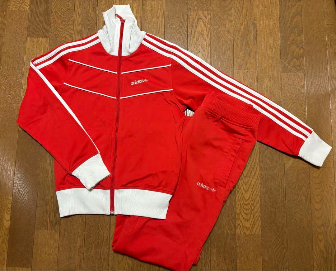 00年代 adidas トラックジャージ 上下セット