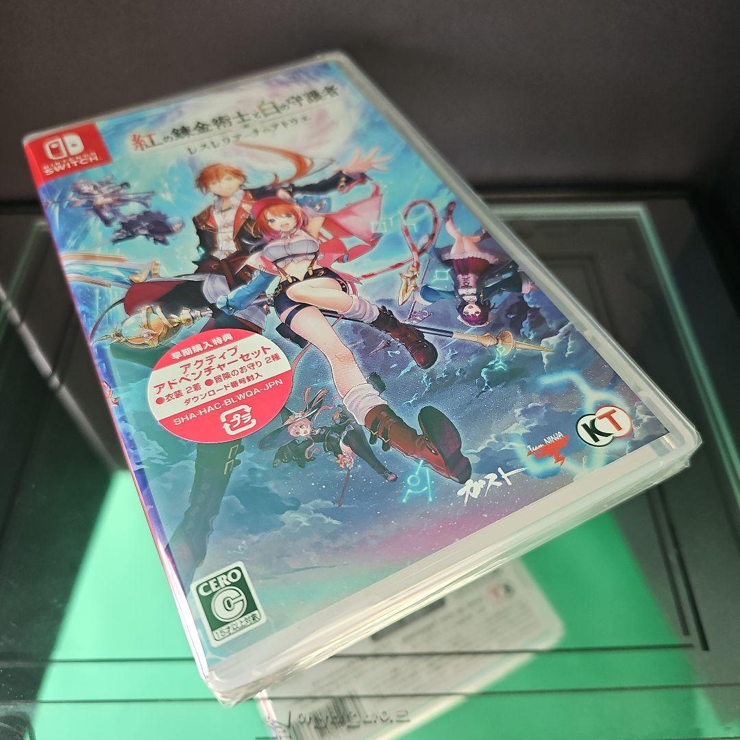 新品 紅の錬金術士と白の守護者 レスレリアーナのアトリエ 早期特典