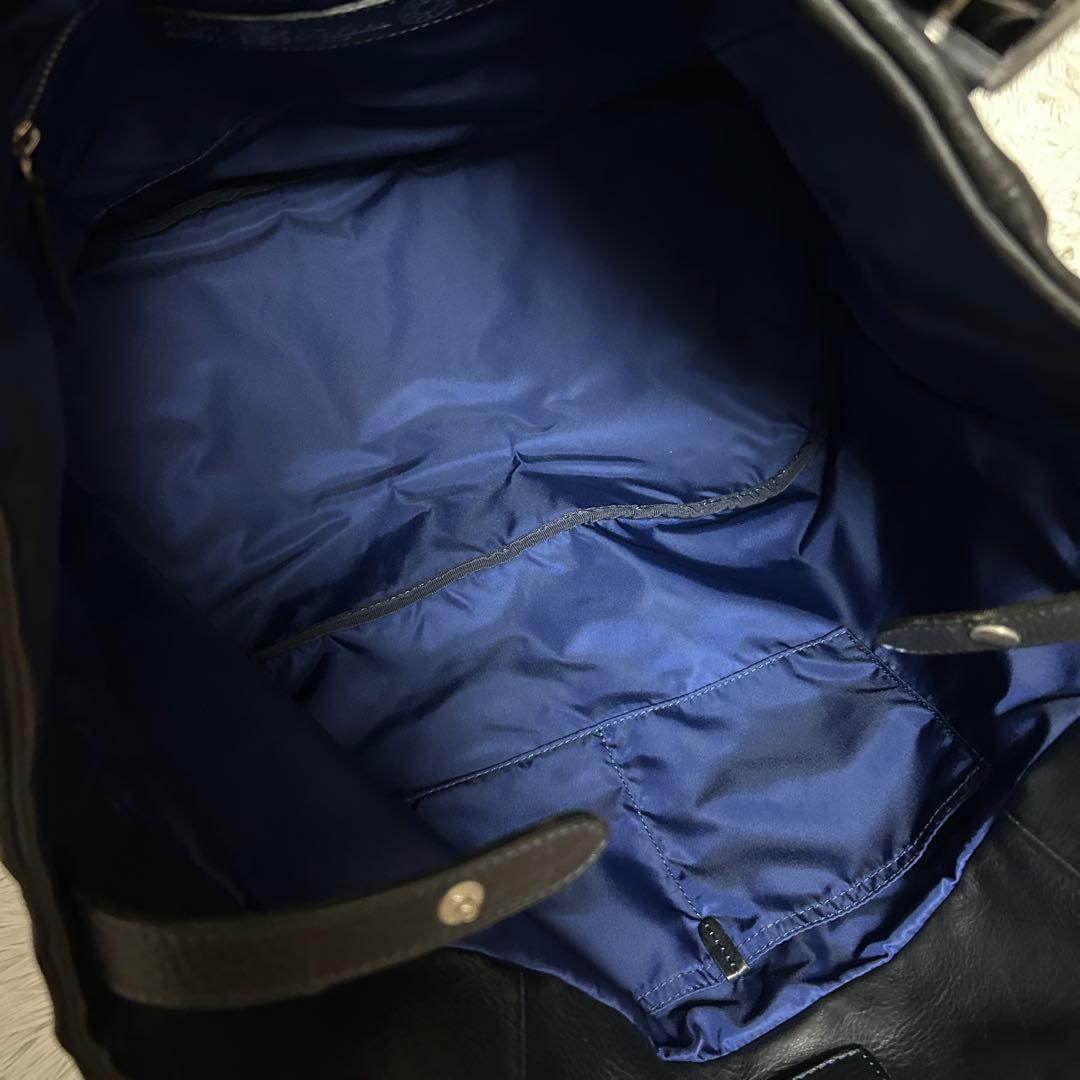 未使用級✨フェリージ 1183 トートバッグ　ビジネスバッグ　レザー　ブラック