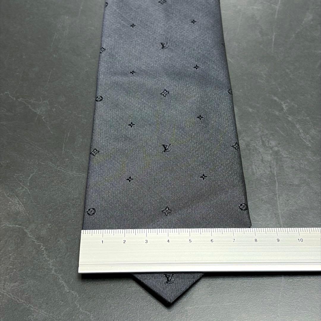 コ7/LOUIS VUITTON/ルイヴィトン/ネクタイ/ダークグレー/ネクタイ