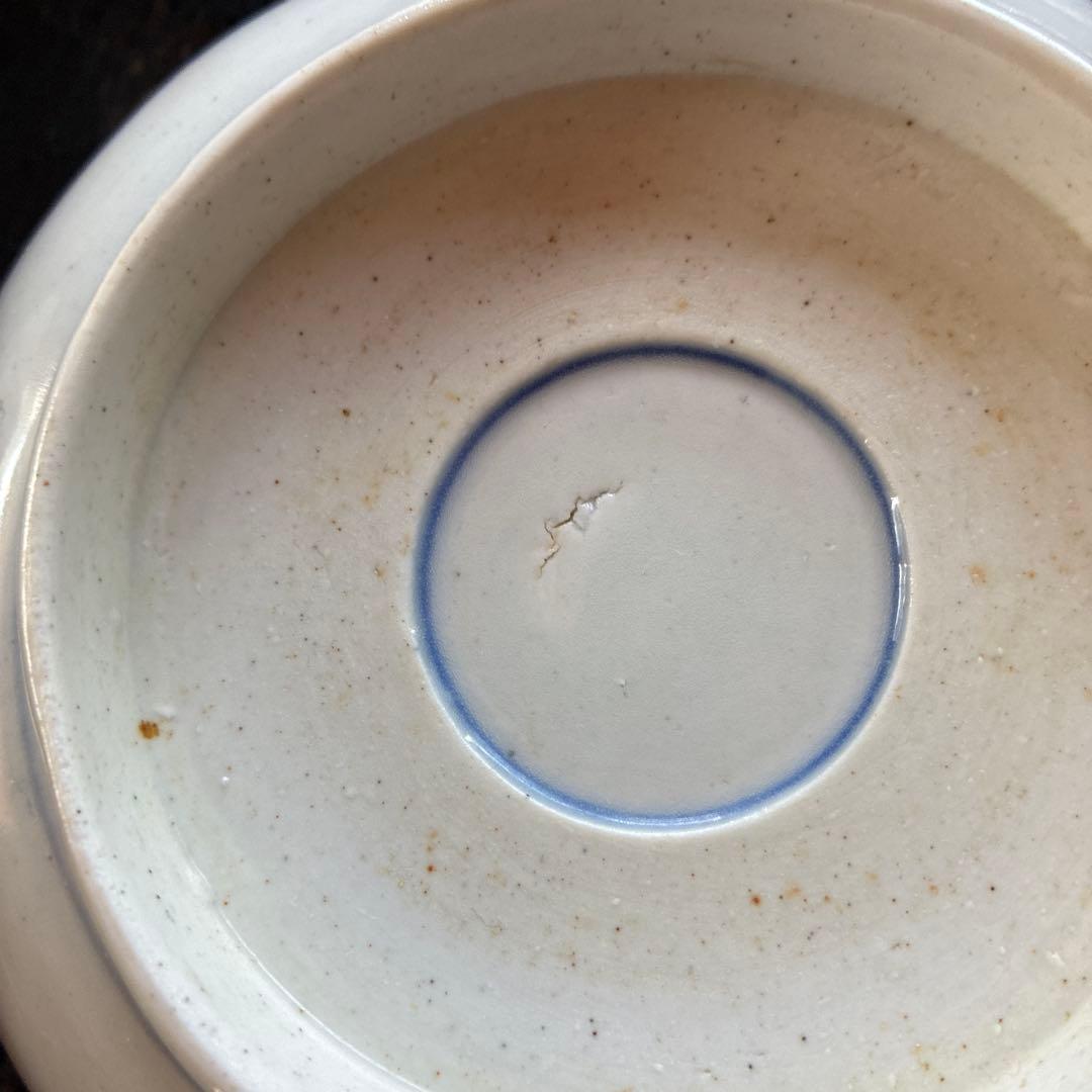 骨董アンティーク器　図柄品良し 古伊万里鱠皿三客