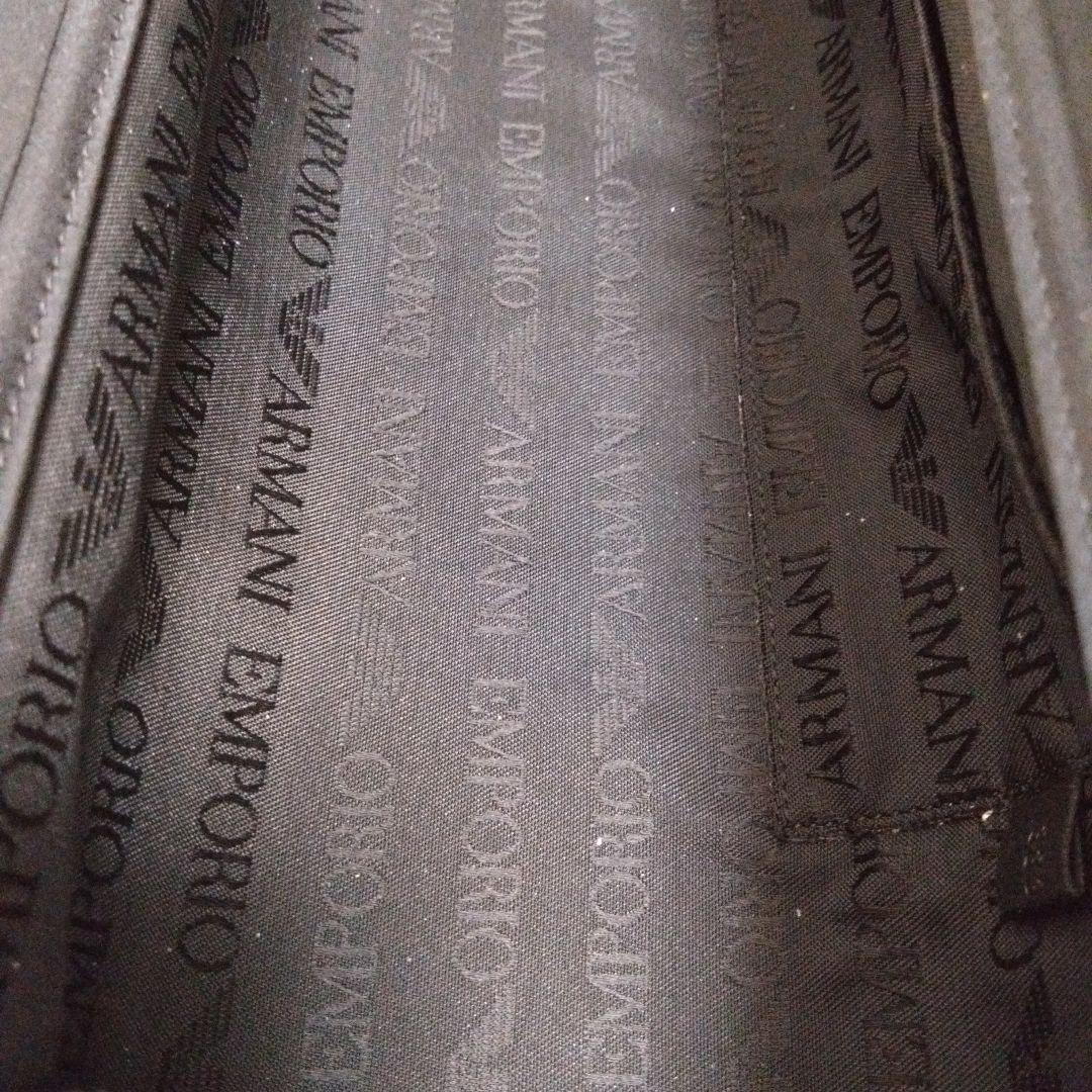EMPORIOARMANI(エンポリオアルマーニ) ブラック ナイロン バッグ