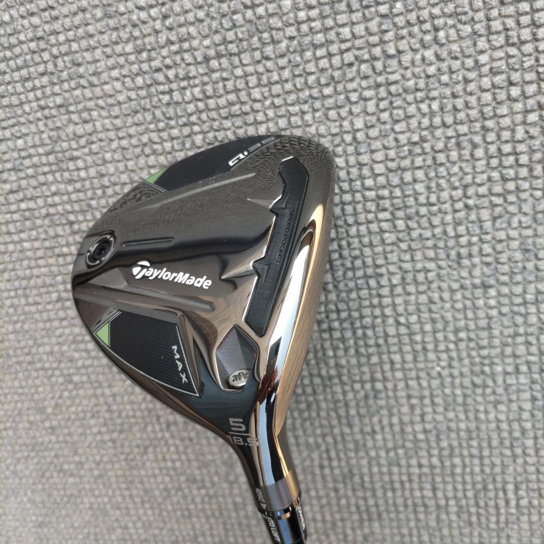 TaylorMade社Qi−35MAX 5番ウッドDiamanaTM50S