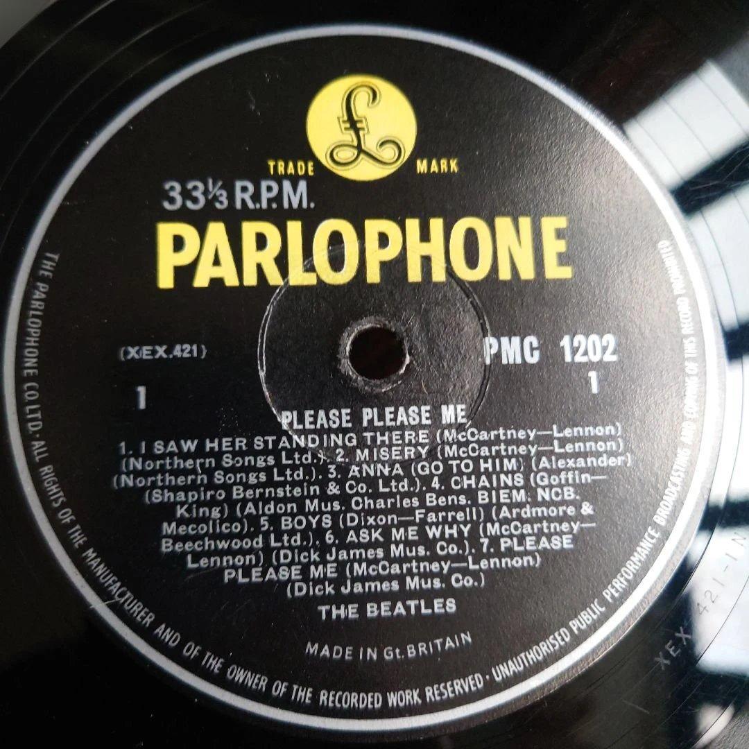 UK初期3rdThe Beatles Please Please Me 完品