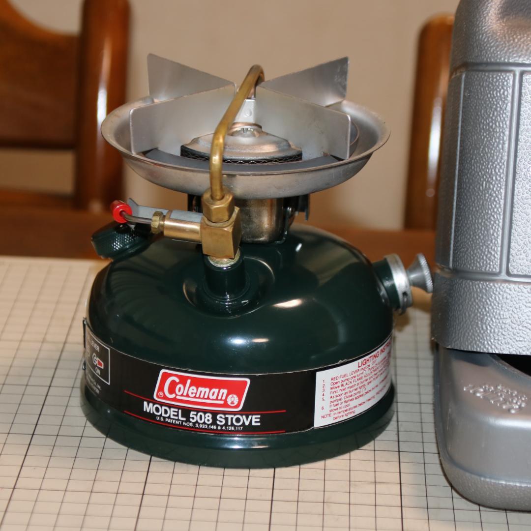 美品 希少 コールマン ５０８　２レバー No.172