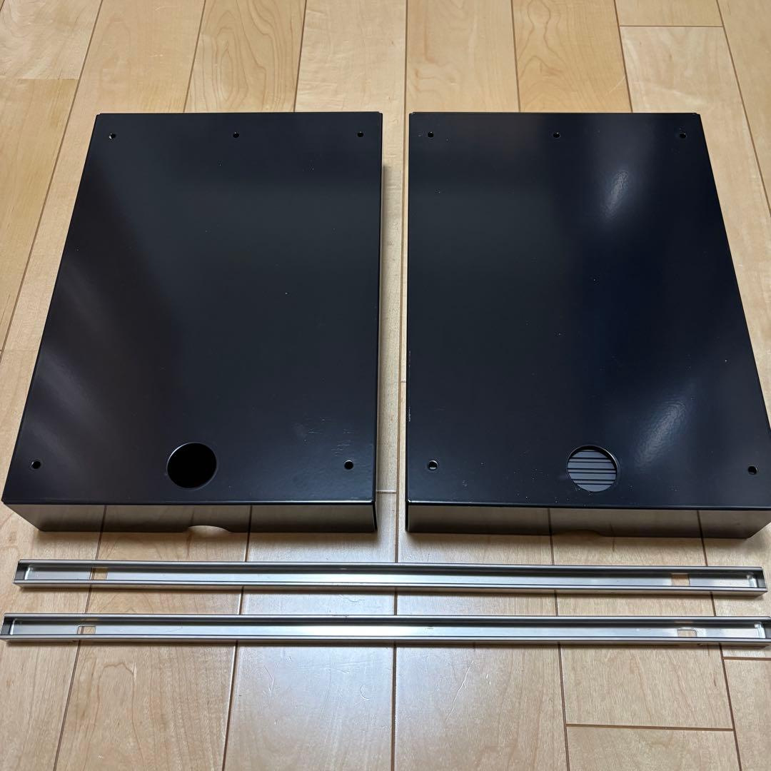 USMハラー ロールボーイの引き出し用トレーx2 ブラック