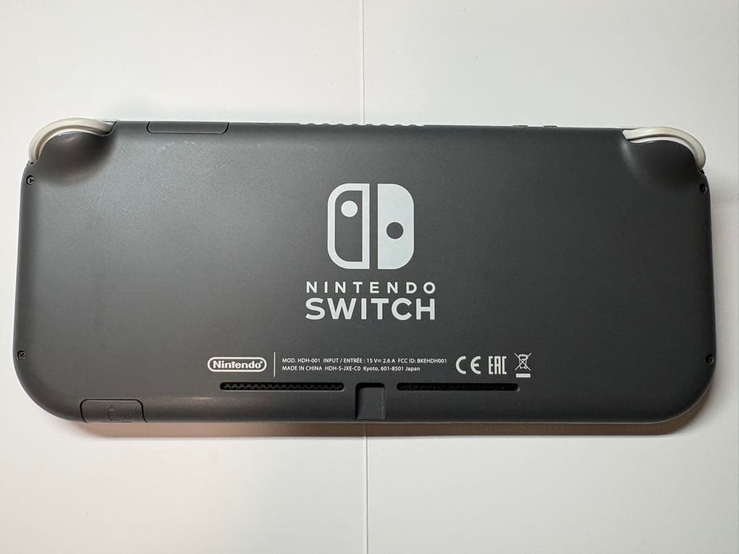 【24Ｈ以内発送】【ジャンク】Switch Lite グレー 本体のみ　液晶不良