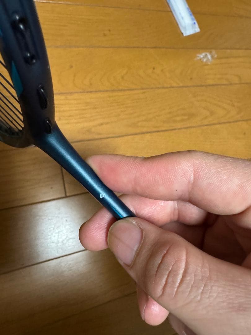 バドミントンラケット　ナノフレ800ゲーム　4u5