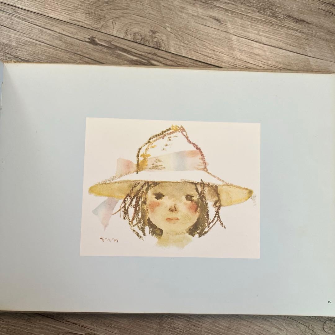 3F いわさき・ちひろ 母と子の画集 岩崎書店 レトロ 希少 画集