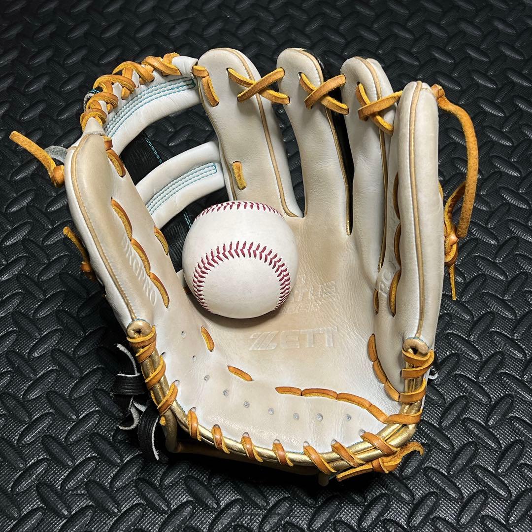 ZETT オーダー プロステイタス 軟式 内野手用 グローブ 源田モデル
