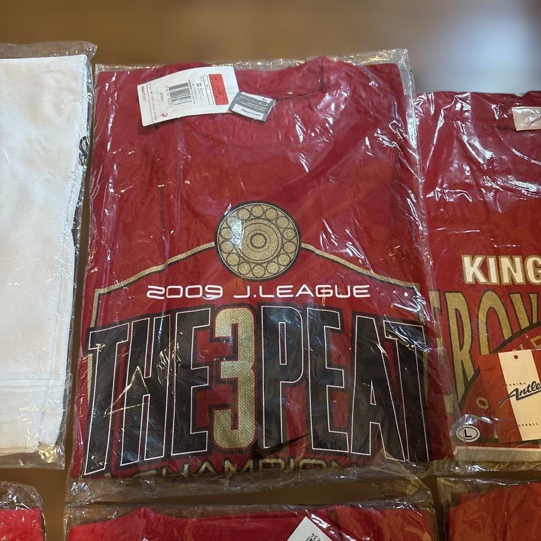 鹿島アントラーズ　2007年2008年2009年　優勝記念Tシャツ　ユニフォーム