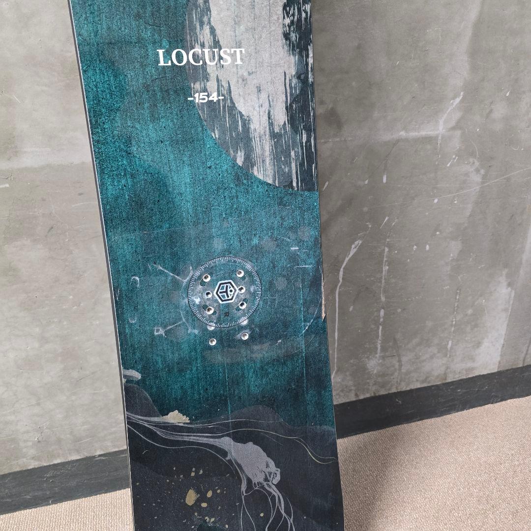CROOJA クロージャ スノーボード LOCUST ローカスト 154㎝ キャ