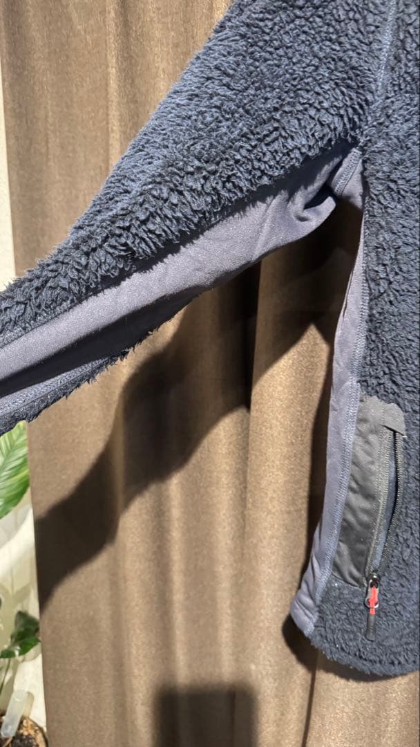 ブリーフィング BRIEFING フリースジャケット 裏地あり ネイビー M