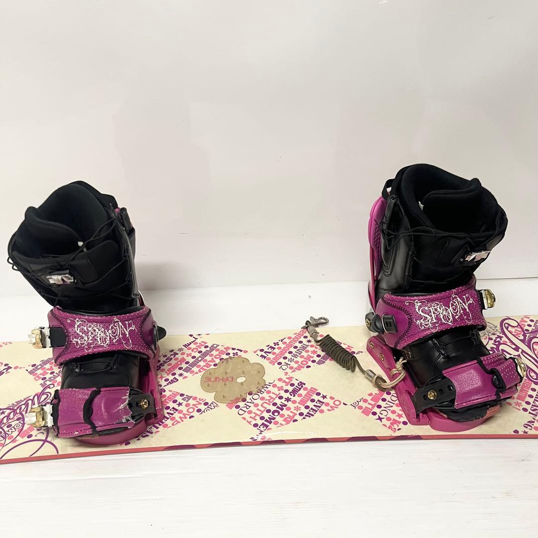 K2 レディース スノボセット　女性用　スノーボード　ビンディング　ブーツ　美品