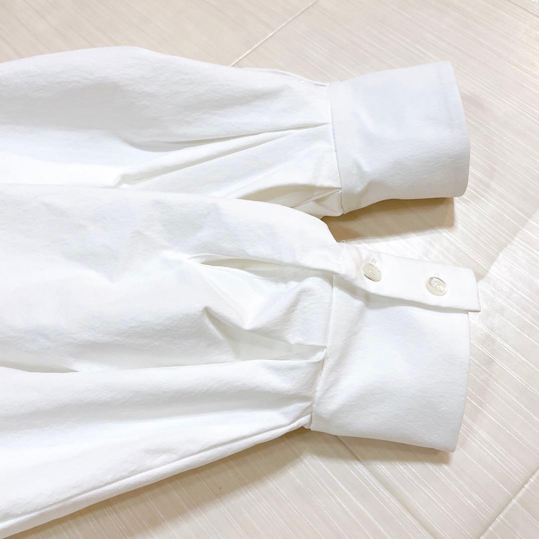 美品✨ LE PHIL ナイロン ストレッチ ブロードブラウス