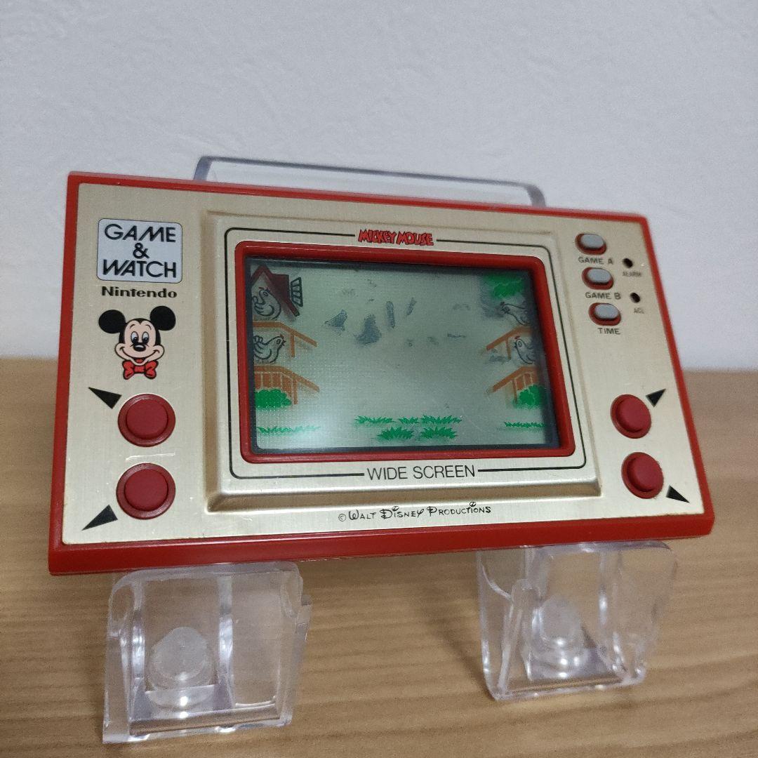 ゲーム＆ウォッチ　ミッキーマウス　Nintendo　任天堂　メンテナンス済み
