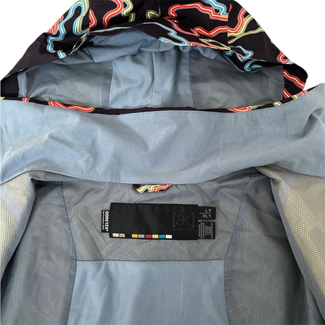 [ak] バートン ゴアテックス スノボ スキー マウンテンジャケット 蛍光XL