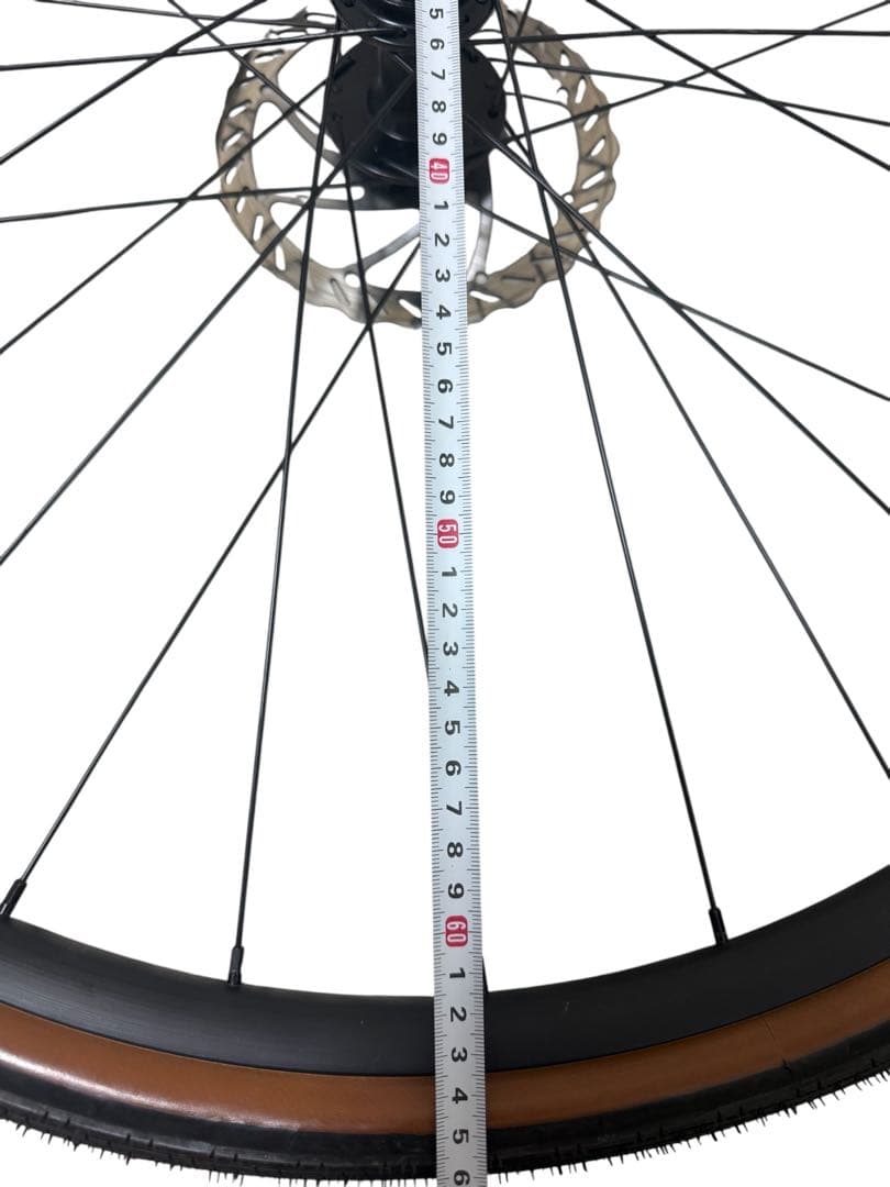 ディスクブレーキ用ロード／グラベルホイールセット 700×35C タイヤ付き