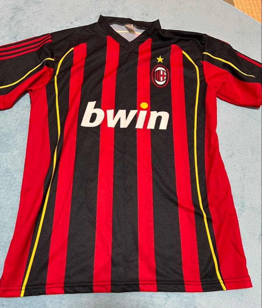 サッカーシャツ6枚/ペルージャ中田英寿/トッティ/ドイツ代表/ACミランなど