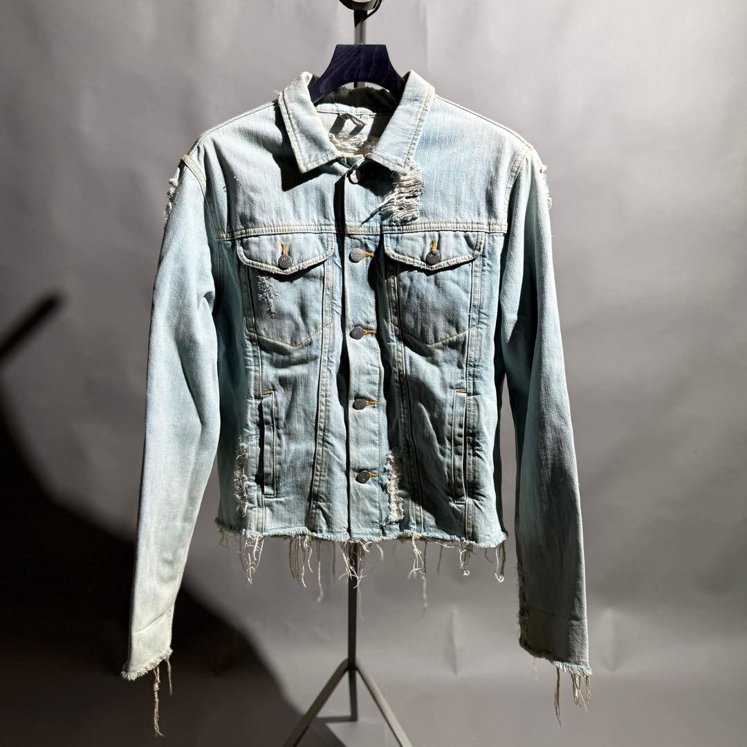 MISBHV グラフィックデストロイデニムジャケット S