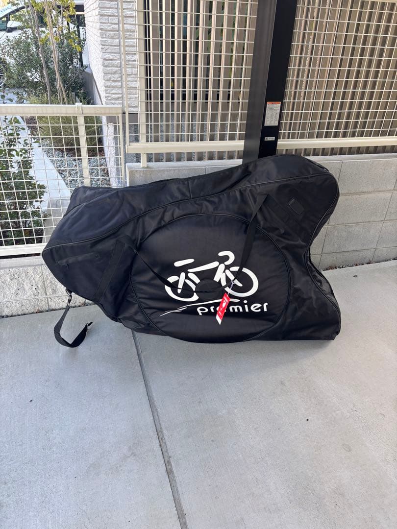 premier 飛行機輪行バッグ 大型 黒