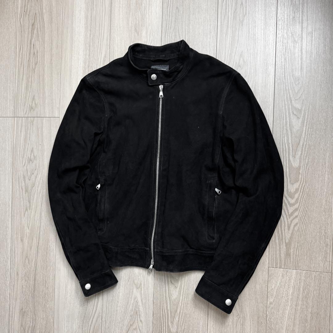 【超高級モデル☆☆JURIユリ】エンメティ スウェード レザージャケット