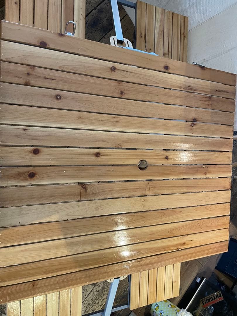 木製折りたたみ テーブルチェアセット アウトドア