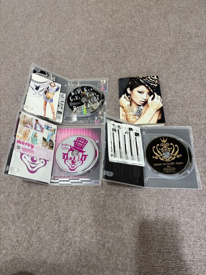 Koda Kumi ライブDVDセット