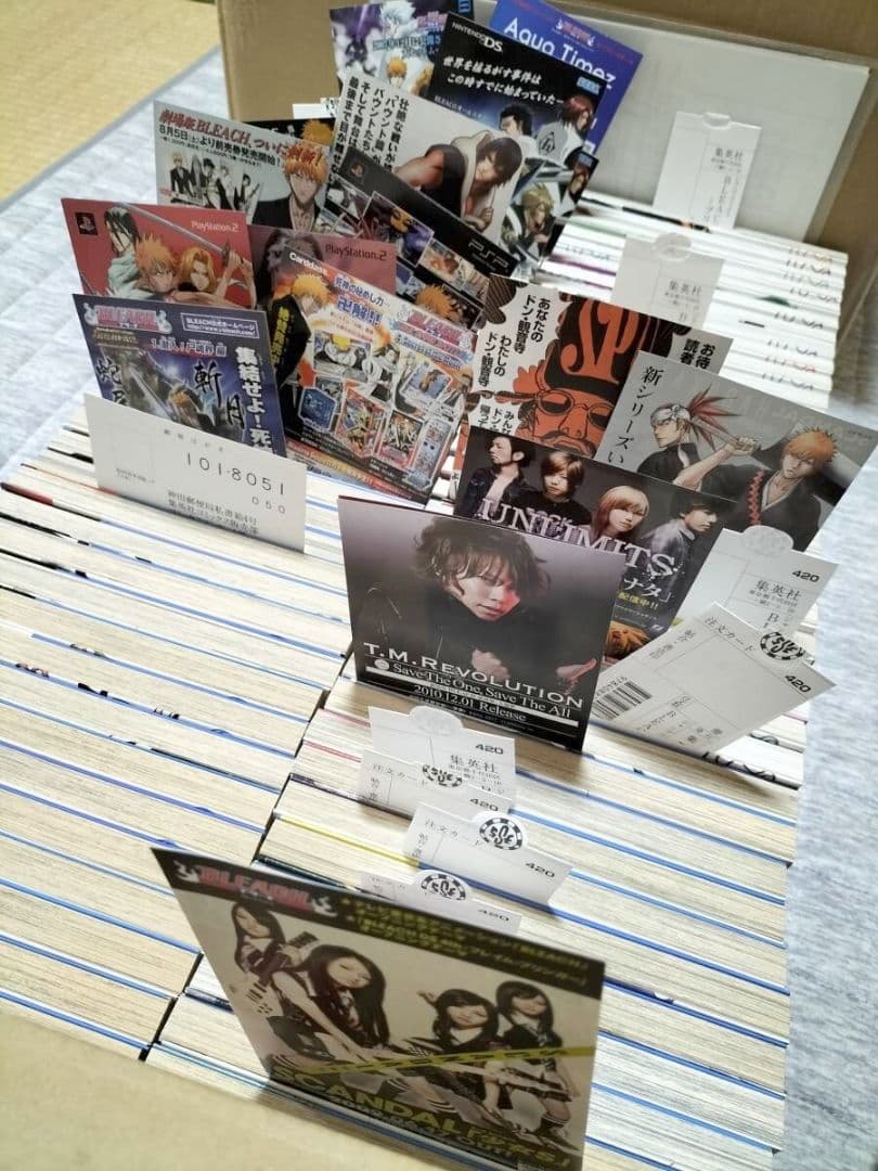 あ*ん様 全巻初版 BLEACH 全74巻セットコミックスニュース 帯 ブリーチ