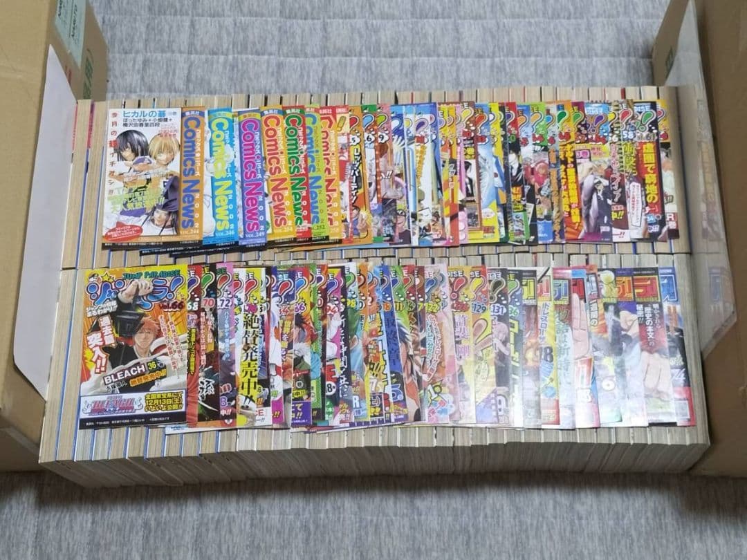 あ*ん様 全巻初版 BLEACH 全74巻セットコミックスニュース 帯 ブリーチ