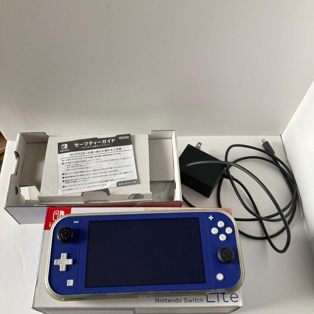 Switch Nintendo Lite ブルー　アクセサリーキット6点セット