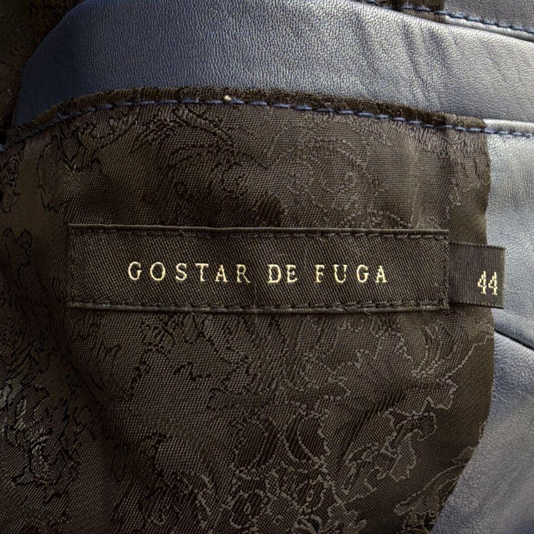 GOSTAR DE FUGA 牛革 カウレザー シングルライダースジャケット