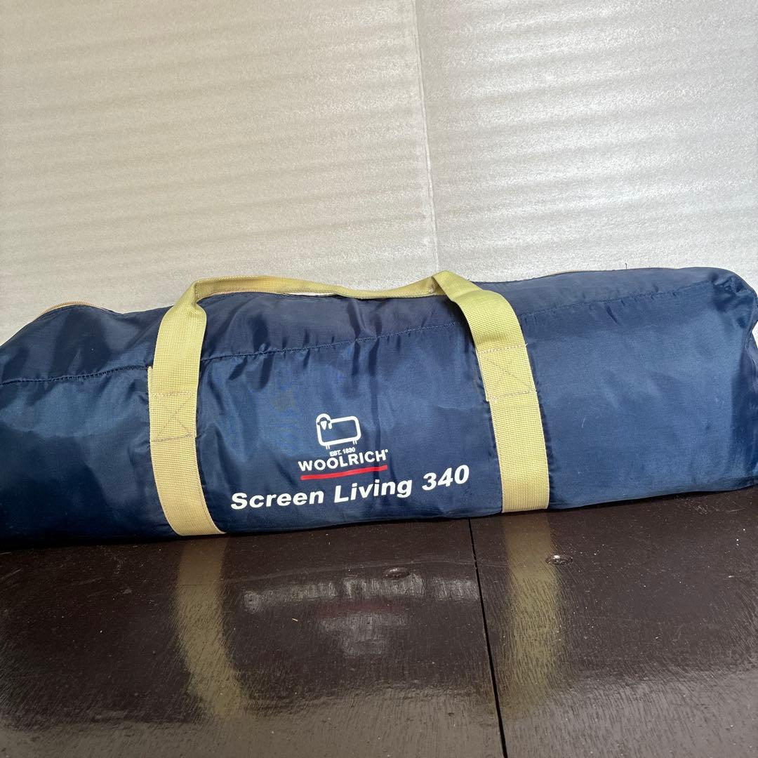テント　ウールリッチ スクリーンリビング340