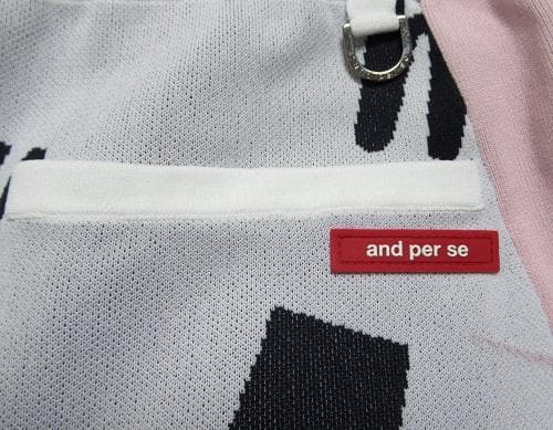 新品 アンパスィ ゴルフ　アクティブジャカードニットスカート/M(68-74)