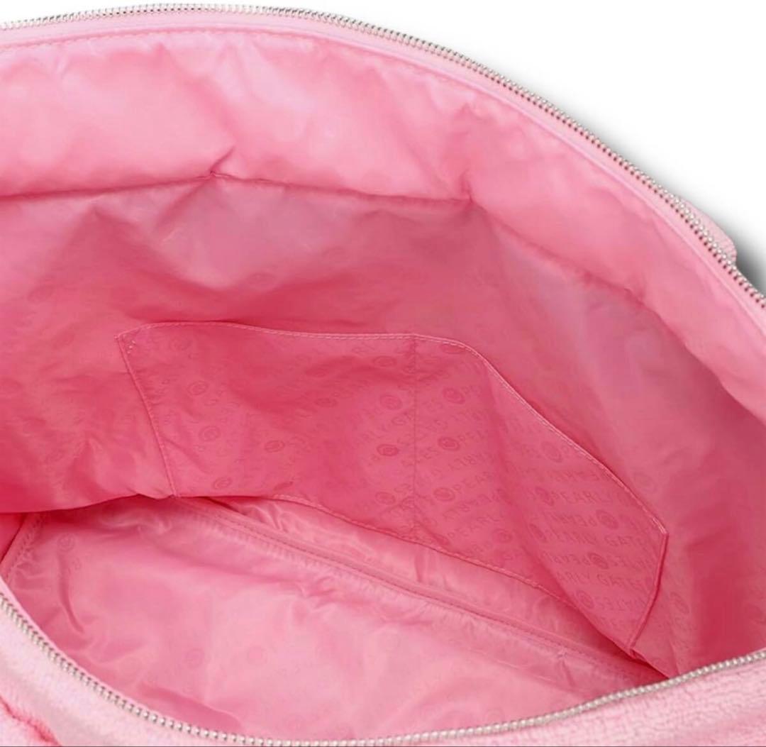 PEARLY GATES ピンク トートバッグ