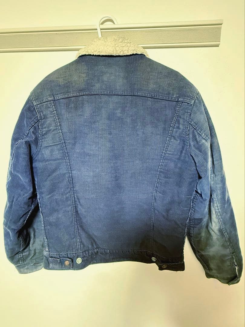 70s Levi's/コーデュロイ ボアジャケット/38