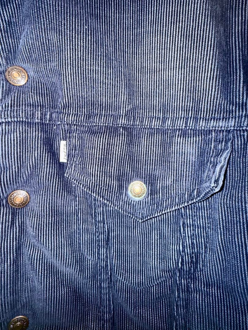 70s Levi's/コーデュロイ ボアジャケット/38