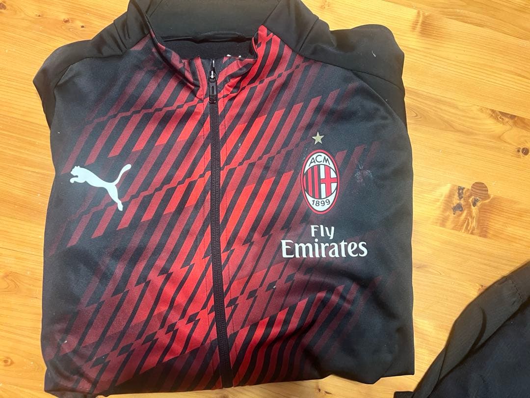w*.様 ACミラン PUMA ジャージ上下セット XL/L まとめ売り