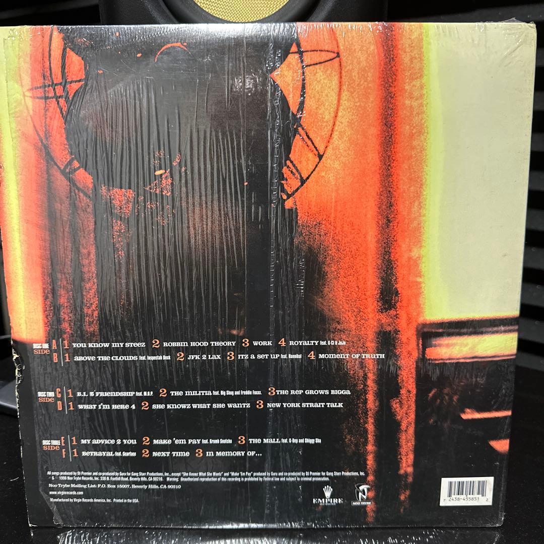 GANG STARR / MOMENT OF TRUTH （3LP） レコード