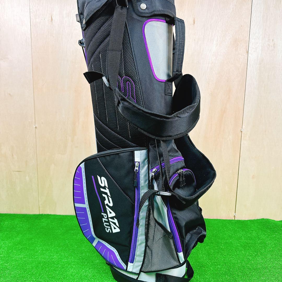 極美品　キャロウェイ STRATA ストラータ レディースゴルフセット パープル